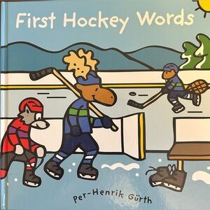 BUNDLE & SAVE🎉 First Hockey Words Hardcover Book